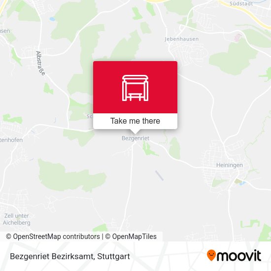 Карта Bezgenriet Bezirksamt