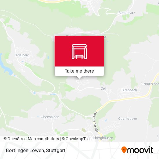 Карта Börtlingen Löwen