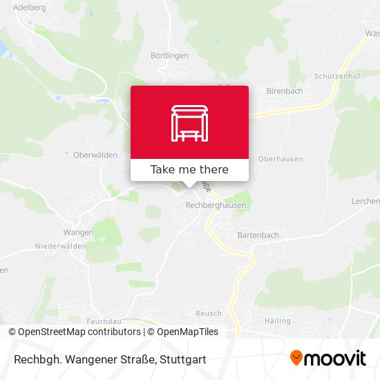 Rechbgh. Wangener Straße map