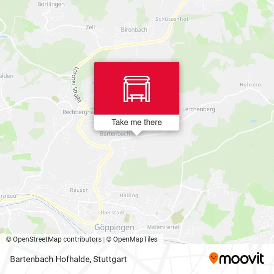 Карта Bartenbach Hofhalde