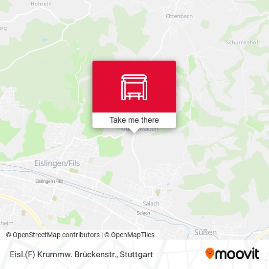Eisl.(F) Krummw. Brückenstr. map