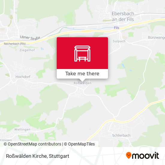 Roßwälden Kirche map