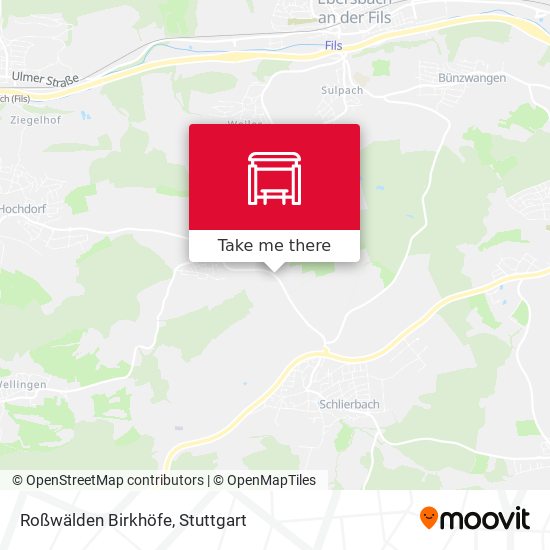 Roßwälden Birkhöfe map