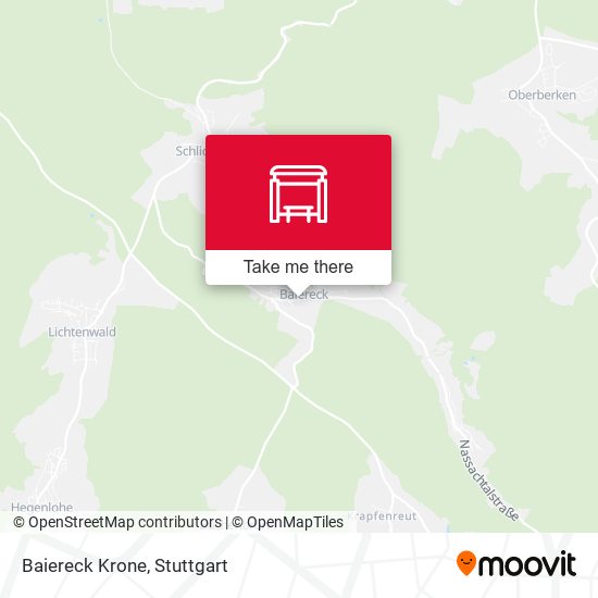 Карта Baiereck Krone