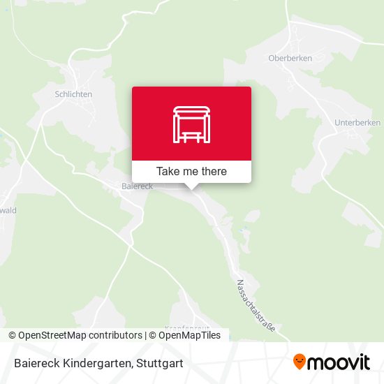 Baiereck Kindergarten map