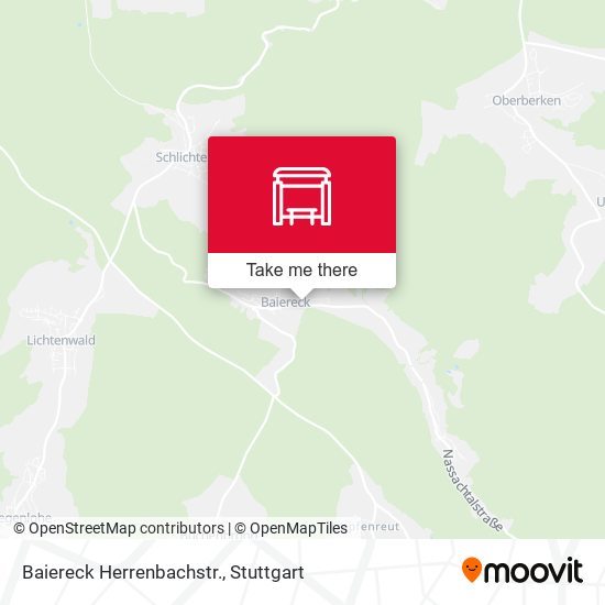 Карта Baiereck Herrenbachstr.