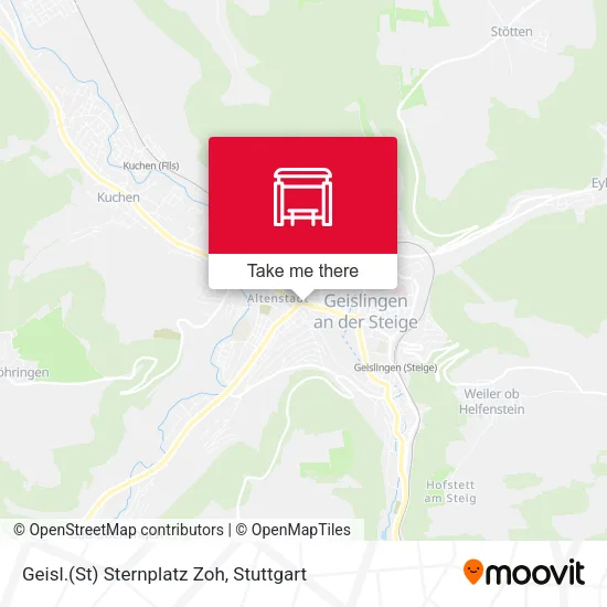 Карта Geisl.(St) Sternplatz Zoh