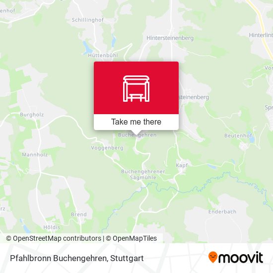 Pfahlbronn Buchengehren map