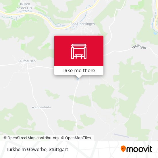 Türkheim Gewerbe map