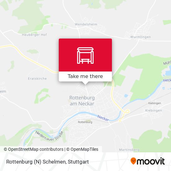 Rottenburg (N) Schelmen map
