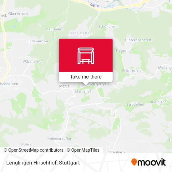 Карта Lenglingen Hirschhof