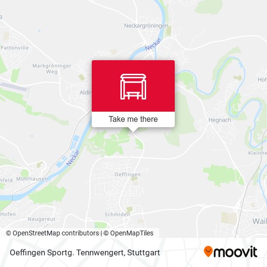 Oeffingen Sportg. Tennwengert map