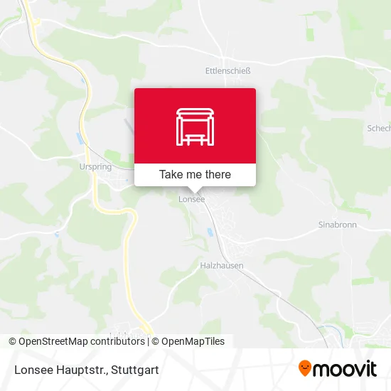 Карта Lonsee Hauptstr.