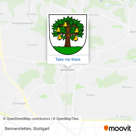 Beimerstetten map