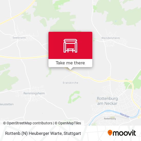 Rottenb.(N) Heuberger Warte map