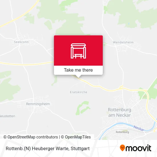 Карта Rottenb.(N) Heuberger Warte