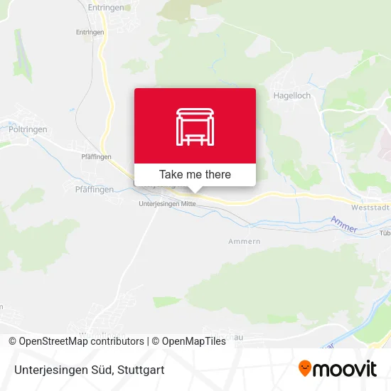Карта Unterjesingen Süd