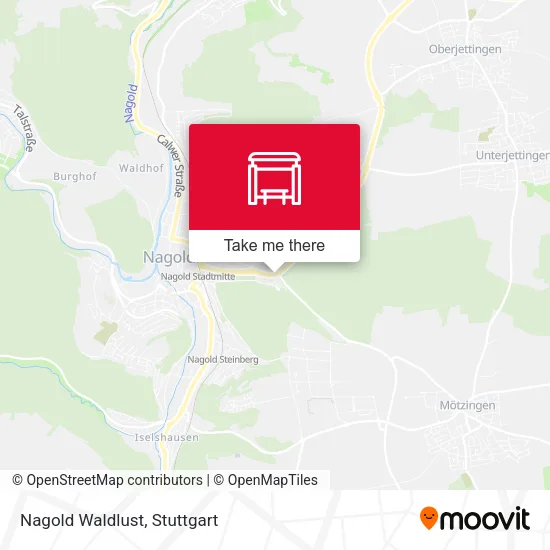 Карта Nagold Waldlust