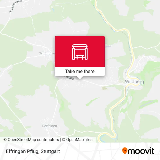 Карта Effringen Pflug