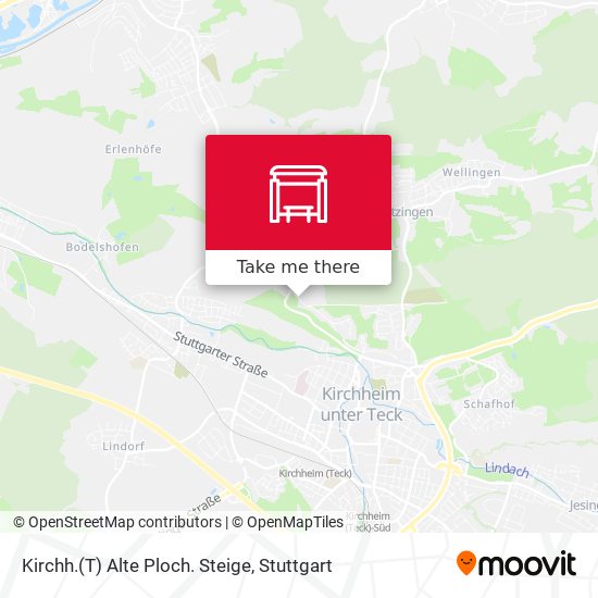 Kirchh.(T) Alte Ploch. Steige map