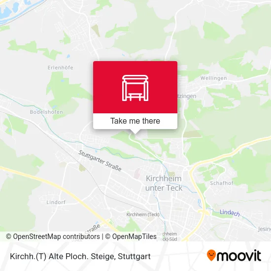 Карта Kirchh.(T) Alte Ploch. Steige