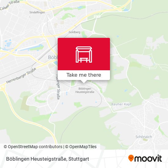 Böblingen Heusteigstraße map