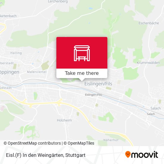 Eisl.(F) In den Weingärten map