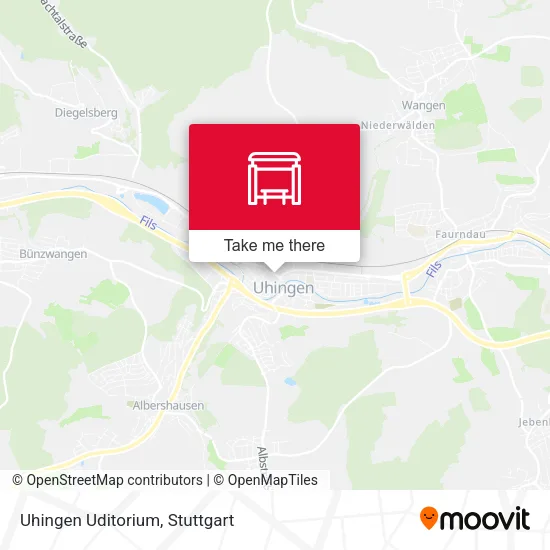 Карта Uhingen Uditorium