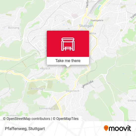 Карта Pfaffenweg