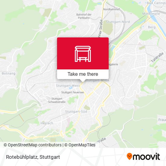 Rotebühlplatz map