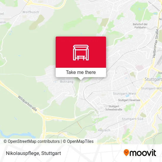 Карта Nikolauspflege