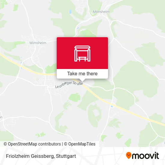 Карта Friolzheim Geissberg