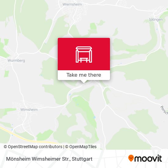 Mönsheim Wimsheimer Str. map