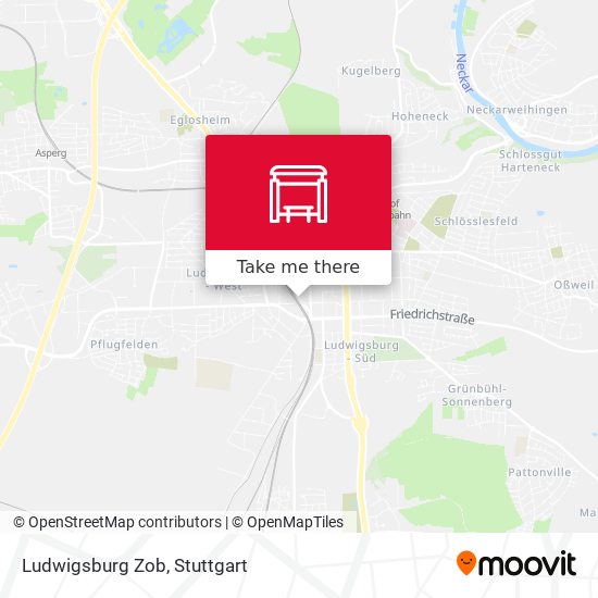 Карта Ludwigsburg Zob