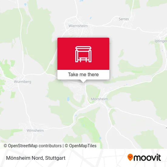 Карта Mönsheim Nord