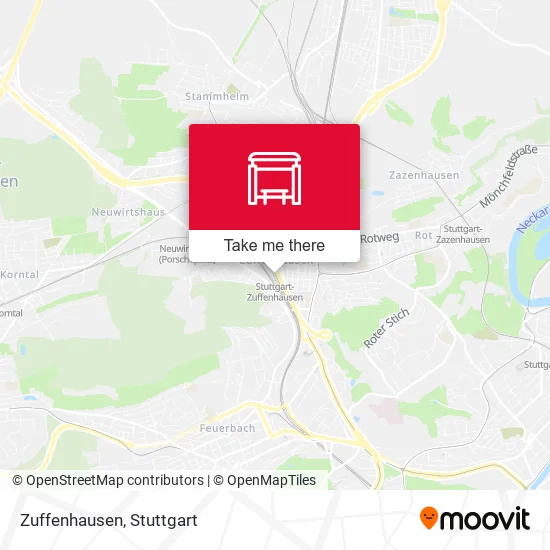 Карта Zuffenhausen