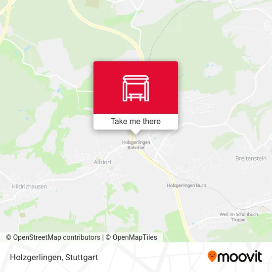 Карта Holzgerlingen