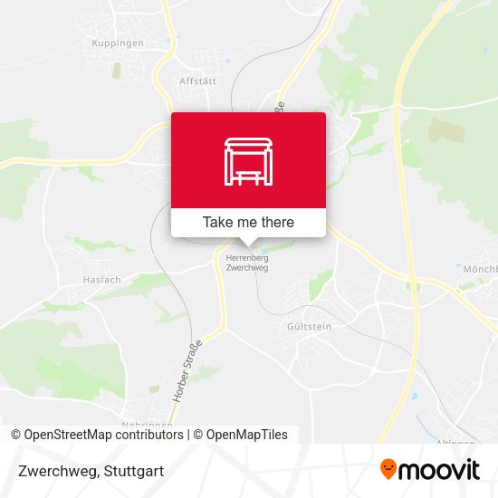 Карта Zwerchweg