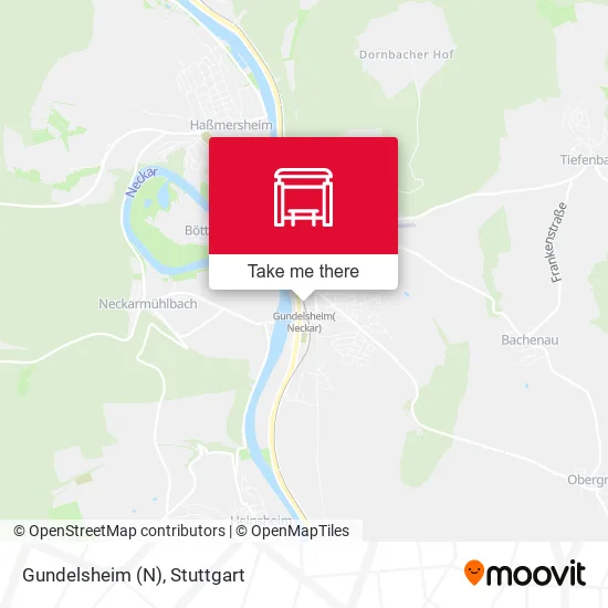 Карта Gundelsheim (N)