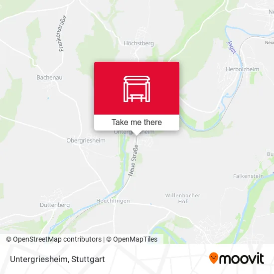Карта Untergriesheim