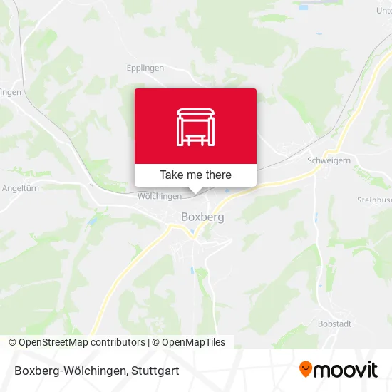 Карта Boxberg-Wölchingen