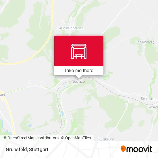Карта Grünsfeld