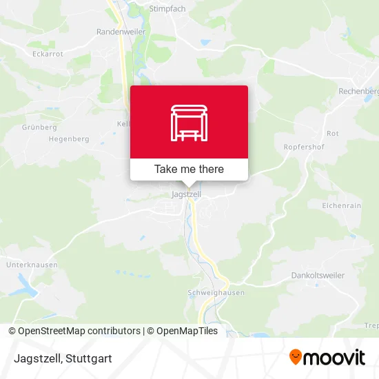 Карта Jagstzell