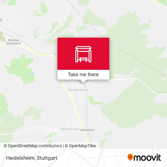Карта Heidelsheim