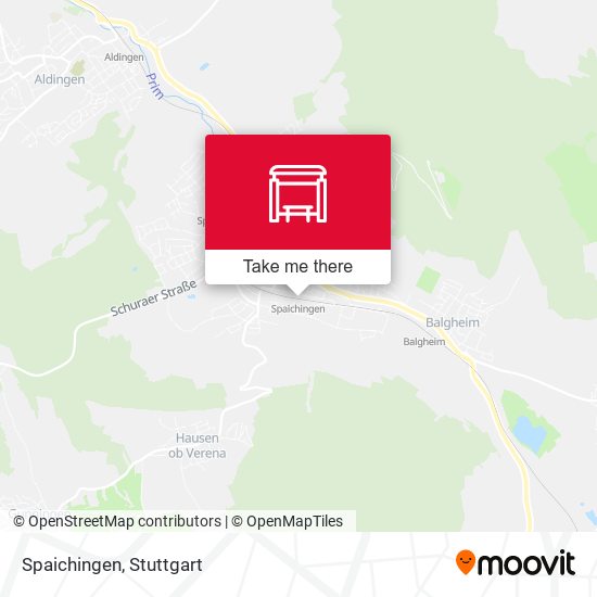 Карта Spaichingen