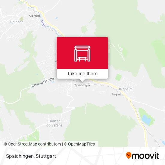 Карта Spaichingen