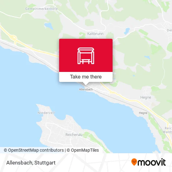 Карта Allensbach