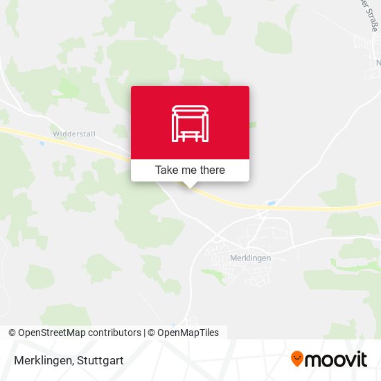 Карта Merklingen