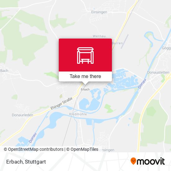 Карта Erbach