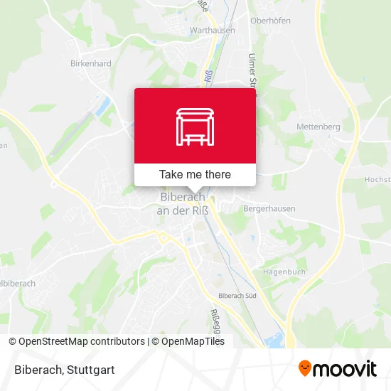 Карта Biberach